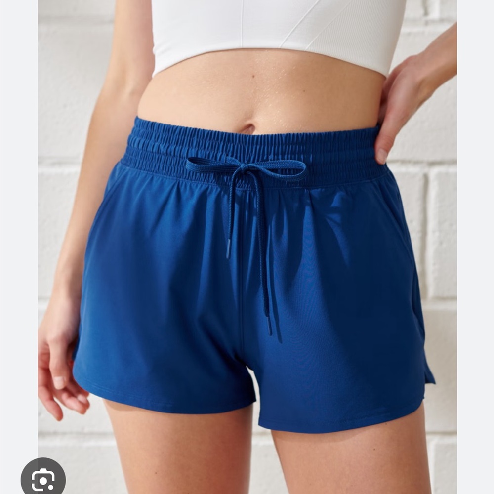 YPB Lined Running Shorts | Women's Blue Athletic Shorts